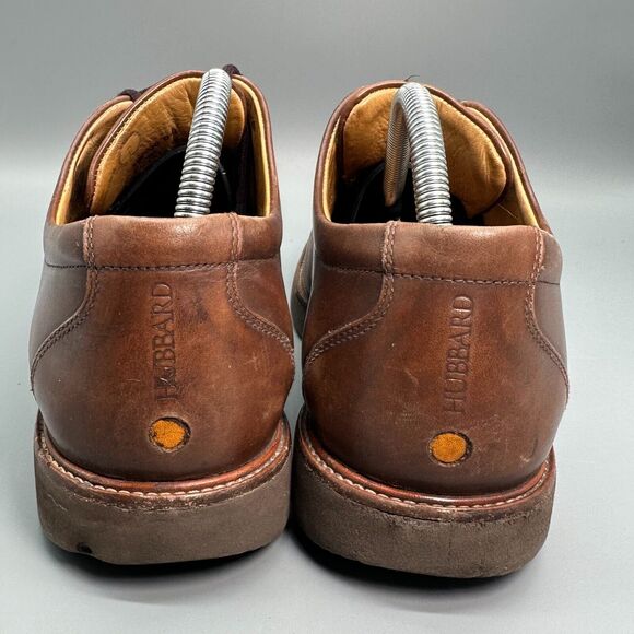 Samuel Hubbard Founders Men\'s 9 Brown Dress Shoes Lace-Up Low Top Oxford Casual